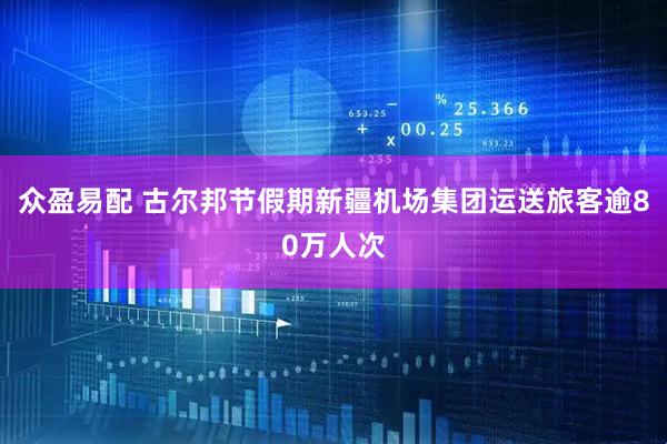 众盈易配 古尔邦节假期新疆机场集团运送旅客逾80万人次